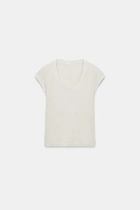 ROUND NECK RUSTIC T-SHIRT