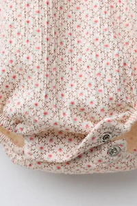 BODY DENTELLE IMPRIMÉ FLEURS