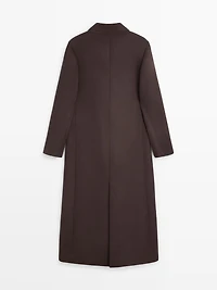 Manteau croisé 100 % laine - STUDIO