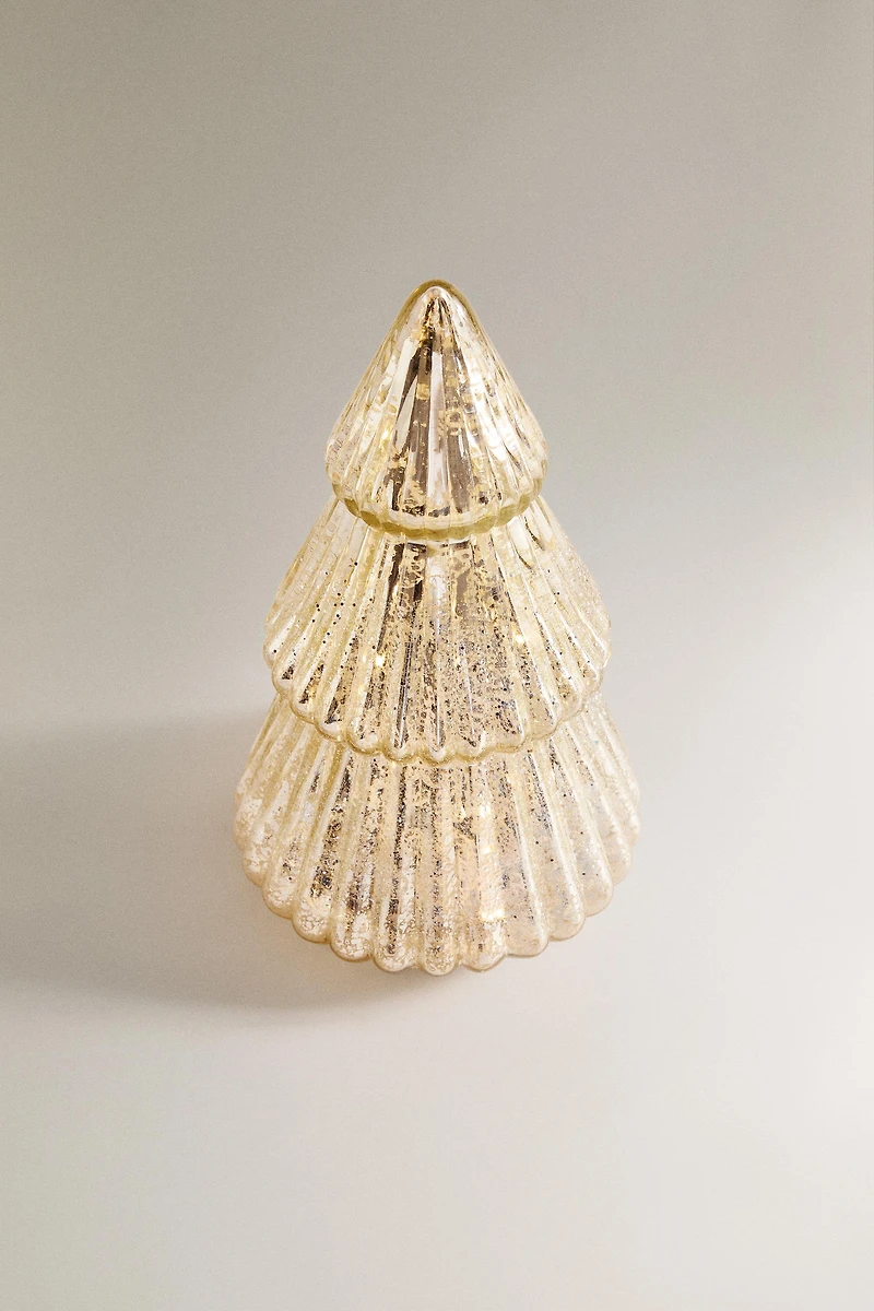 LARGE CHRISTMAS TREE ORNAMENT WITH LIGHT AND MOTION