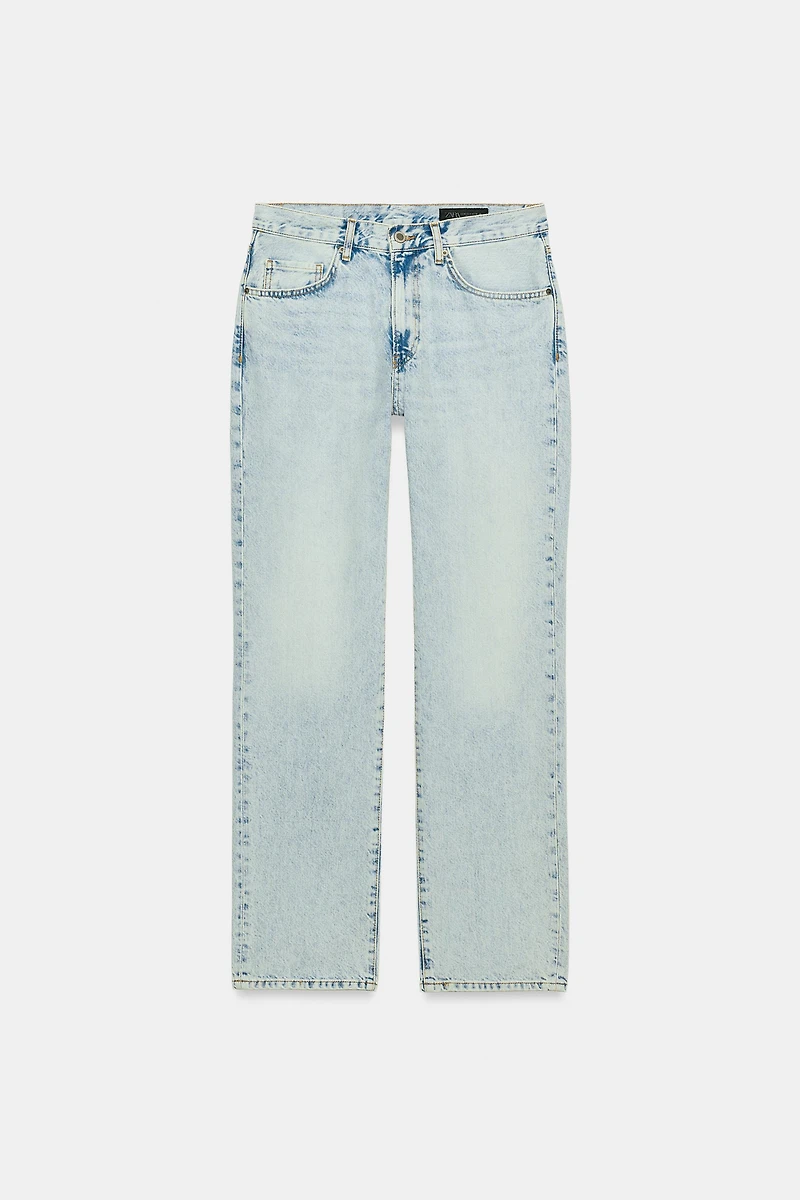 ZW COLLECTION RELAXED LOW-RISE JEANS