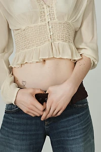 GAUZE LACE SHIRT