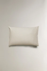 TAIE D’OREILLER SATIN RAYURES (300 FILS)
