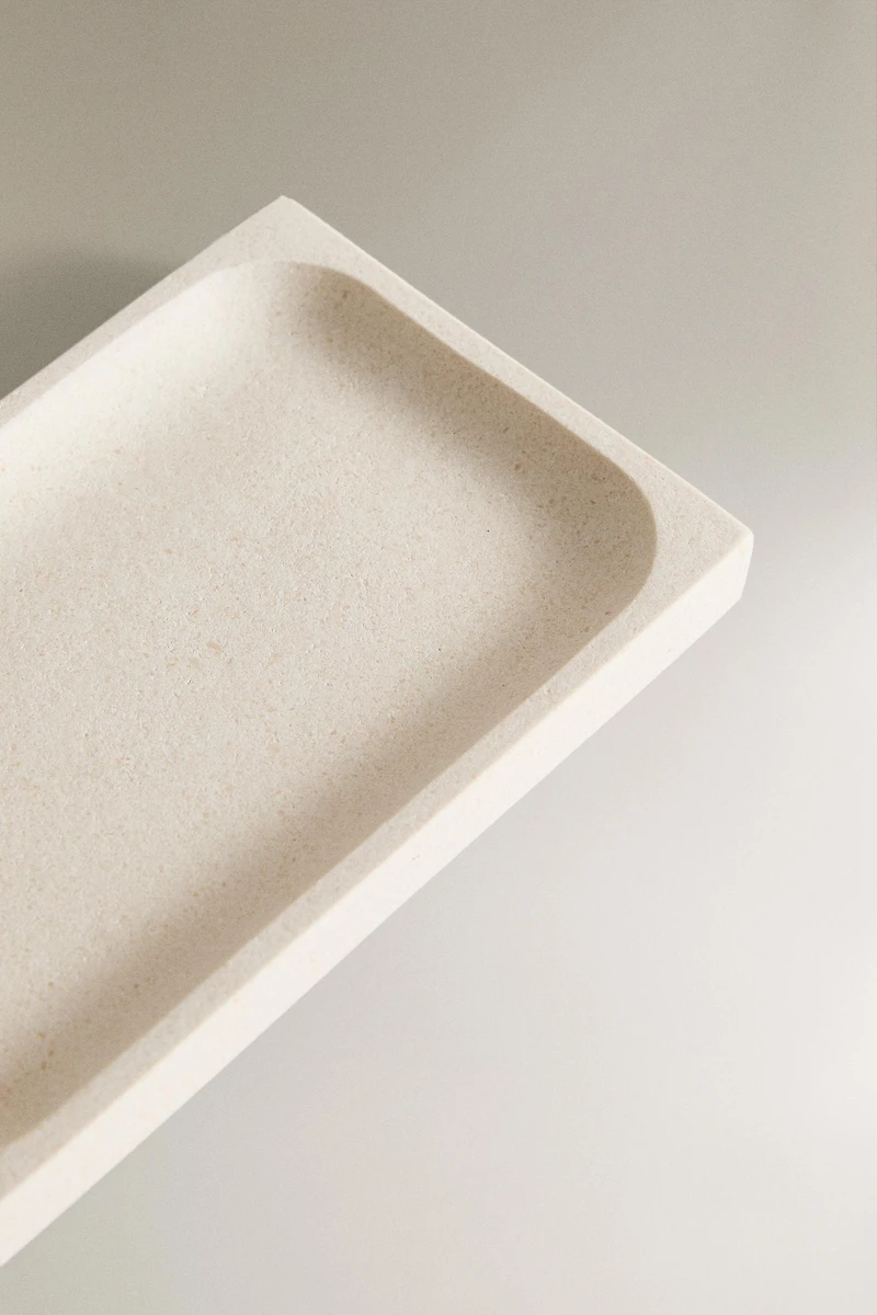 PORTE-SAVON MARBRE BLANC