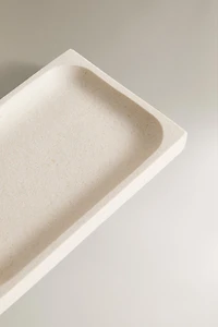 PORTE-SAVON MARBRE BLANC