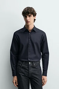 EASY CARE TEXTURED SHIRT