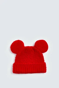 BONNET EN MAILLE OREILLES MICKEY MOUSE HARRY LAMBERT FOR ZARA X DISNEY