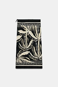 PALM TREE PRINT PAREO