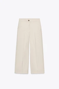 PANTALON CULOTTE TAILLE HAUTE