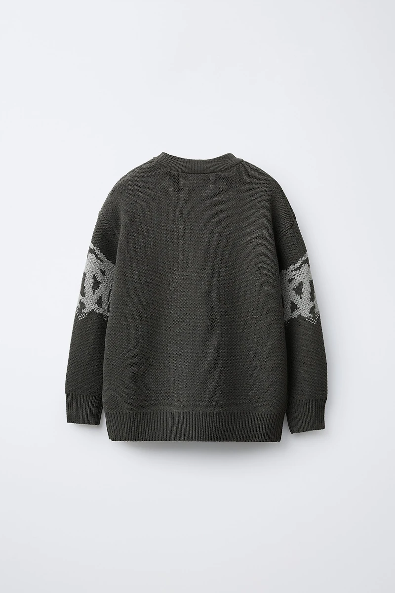 GRAFFITI CHENILLE JUMPER
