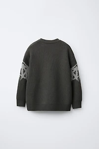 GRAFFITI CHENILLE JUMPER