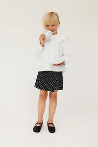 CHEMISE COL CLAUDINE