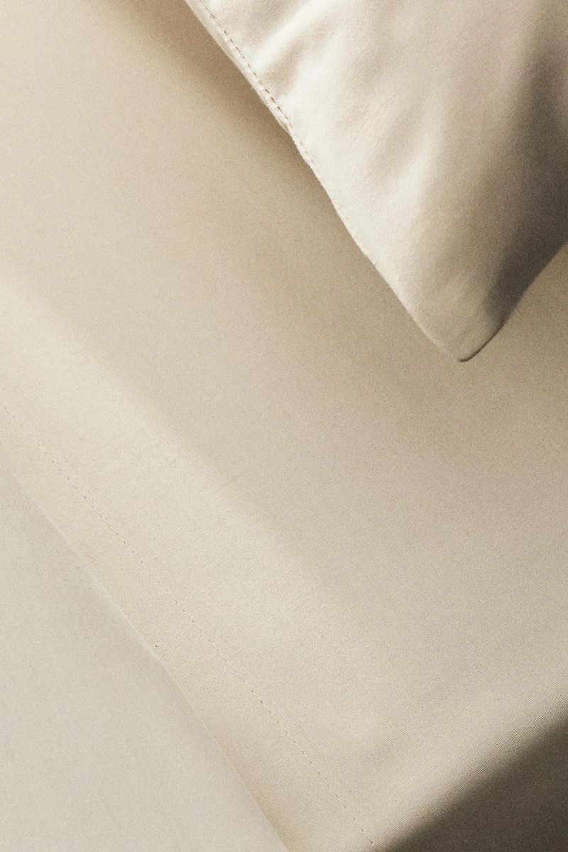 DRAP PLAT PERCALE DE COTON (200 FILS)