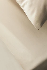 DRAP PLAT PERCALE DE COTON (200 FILS)