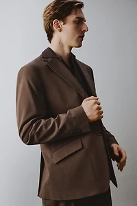 REGULAR FIT SUIT BLAZER