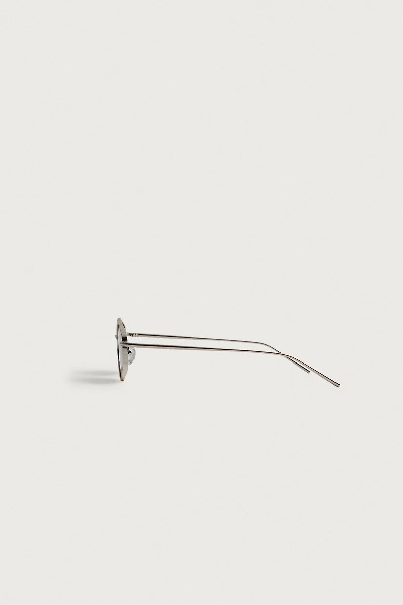 GEOMETRIC FRAME SUNGLASSES