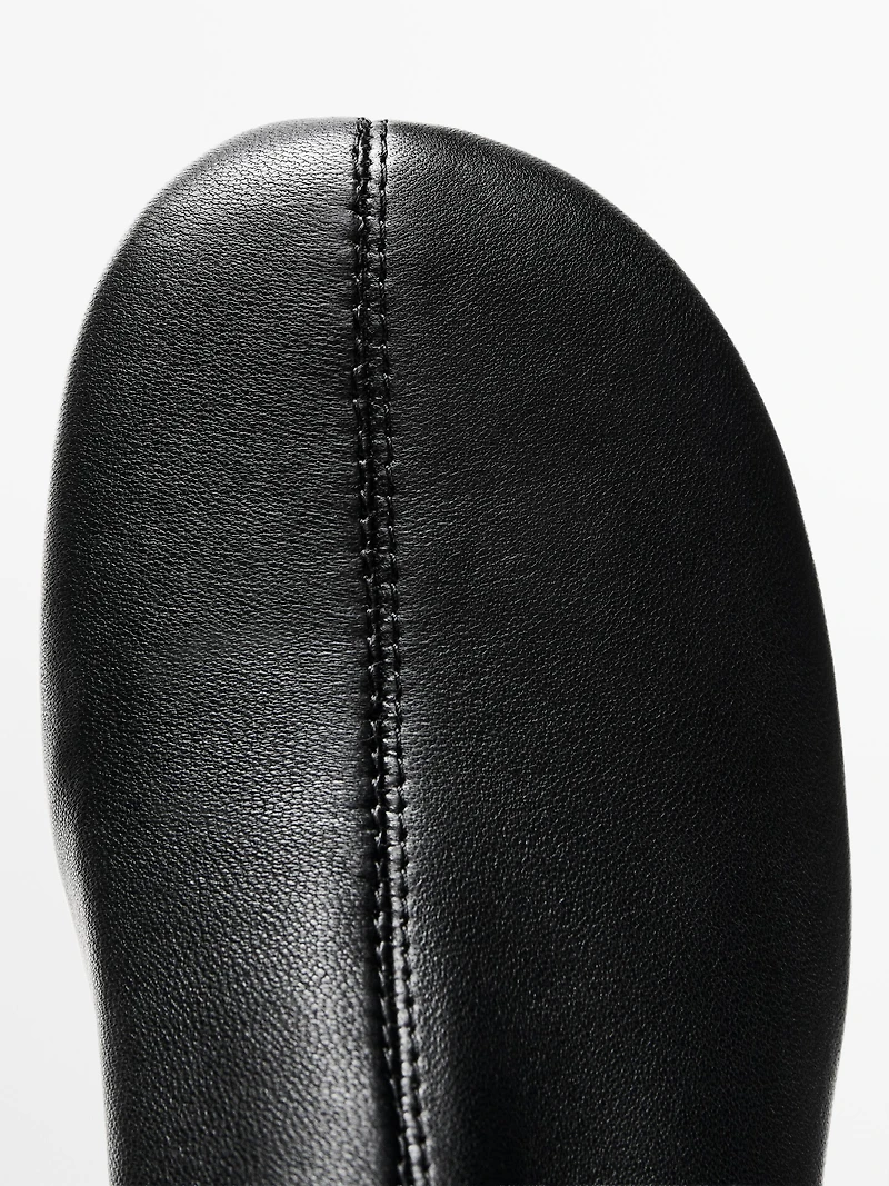 Bottes à talon élastiques