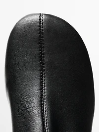 Bottes à talon élastiques