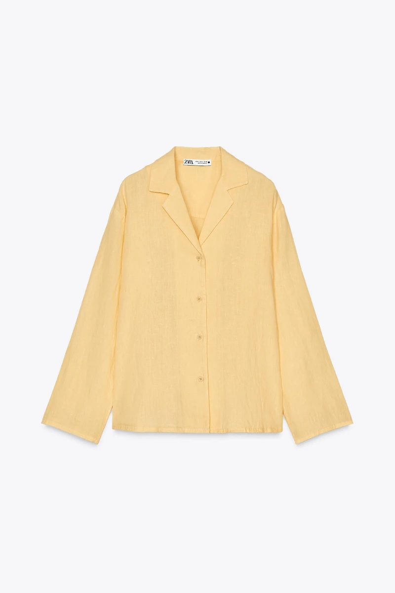 100% LINEN SHIRT ZW COLLECTION