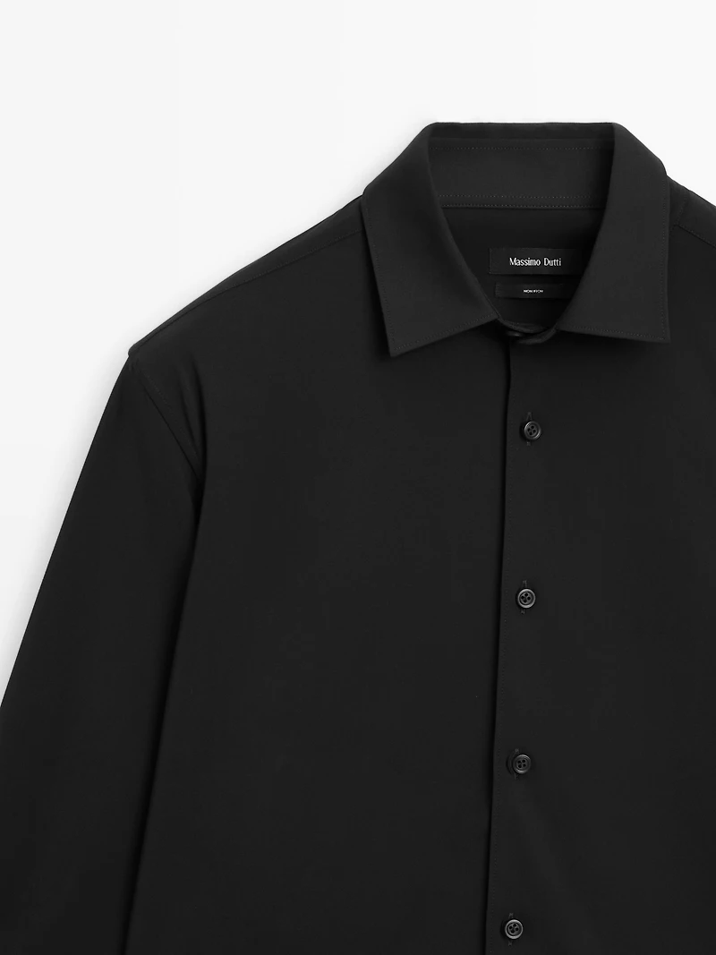 Slim fit stretch shirt