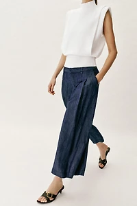 PLEATED CULOTTES