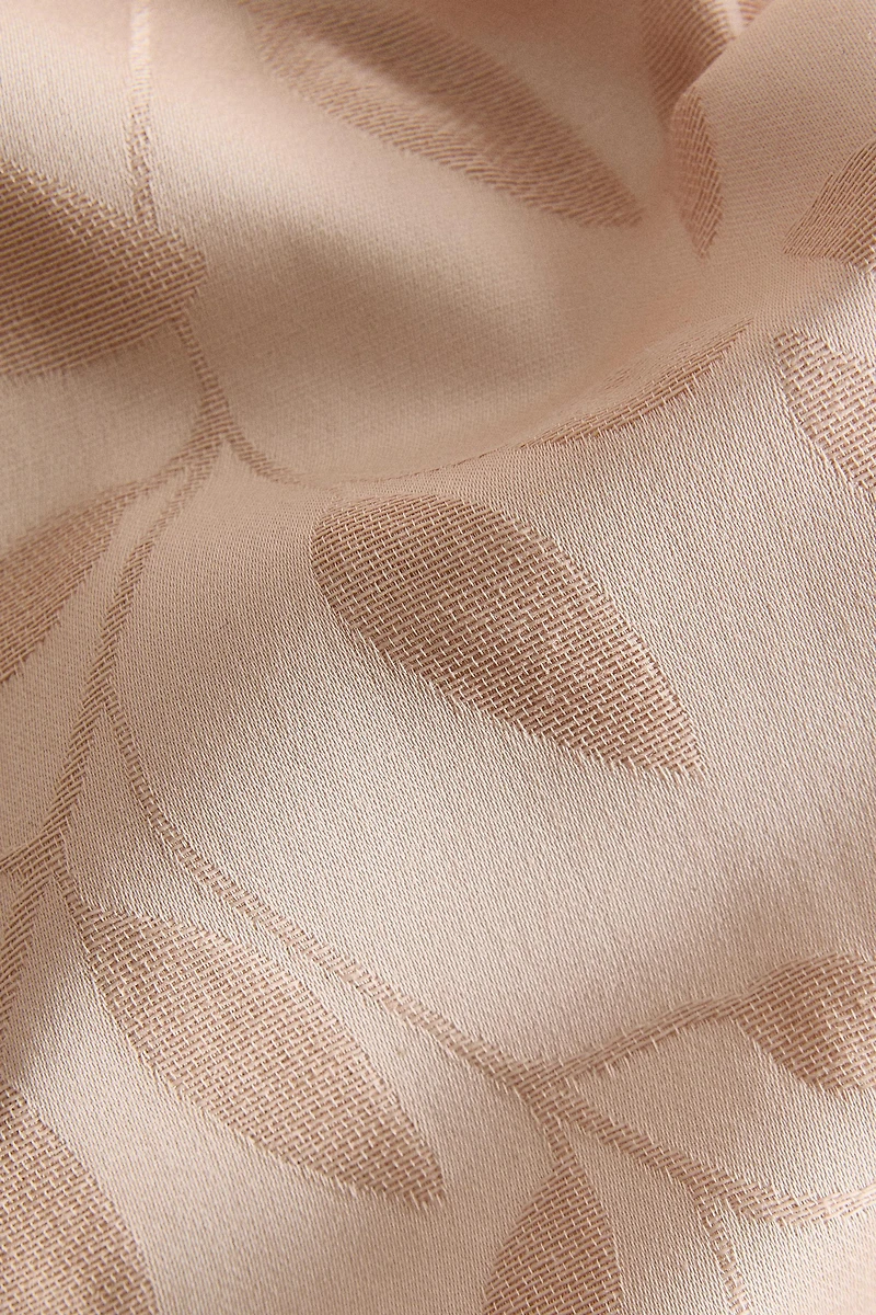 CHEMIN DE TABLE JACQUARD VÉGÉTAL