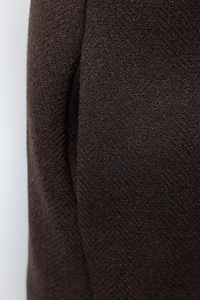 MANTEAU EN DRAP DE LAINE