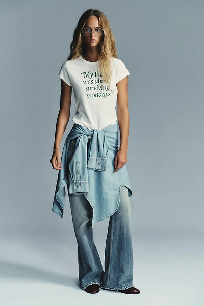 RUSTIC TEXT T-SHIRT