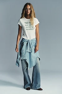 RUSTIC TEXT T-SHIRT