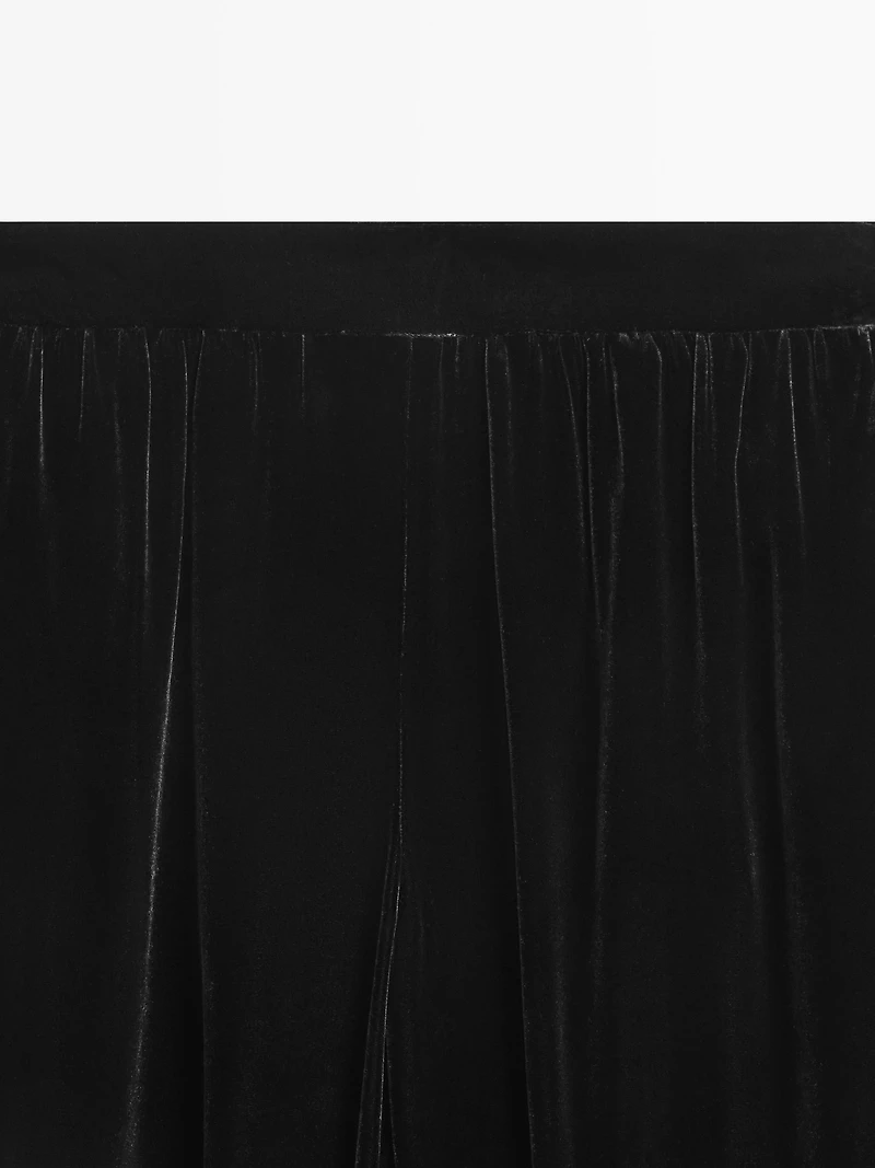 Pantalon bouffant en velours - STUDIO