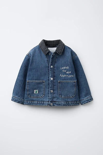 WOODY TOY STORY © DISNEY PIXAR QUILTED DENIM OVERSHIRT