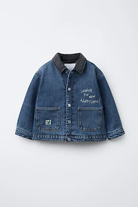 WOODY TOY STORY © DISNEY PIXAR QUILTED DENIM OVERSHIRT