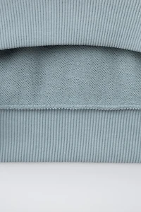TEXT SWEATSHIRT AND BERMUDA SET