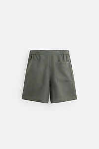 100% LINEN SHORTS