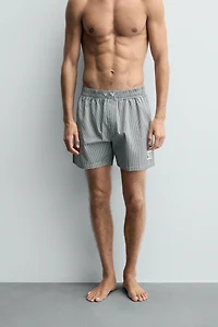 CHECK POPLIN BOXERS HARRY LAMBERT FOR ZARA X DISNEY