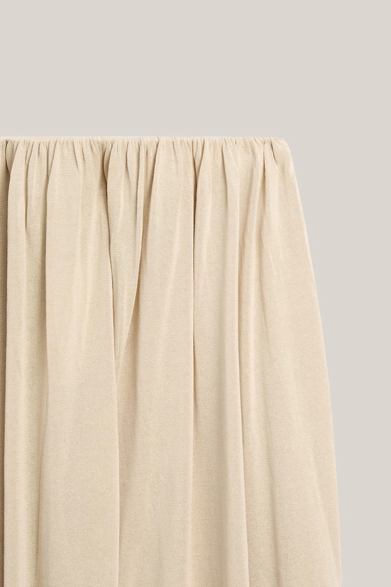 Pantalon bouffant en soie mélangée - LIMITED EDITION