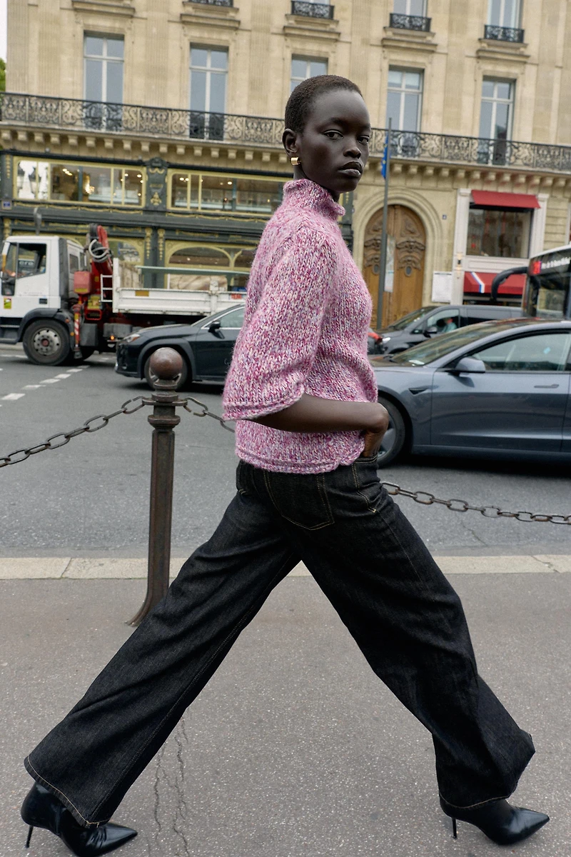 MULTICOLOR KNIT SWEATER