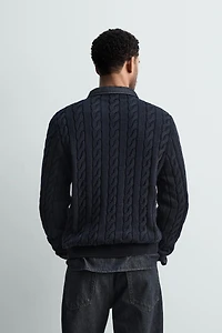 CABLE KNIT JUMPER