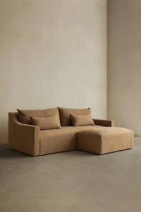 WASHED LINEN COUCH
