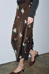 ZW COLLECTION LIMITED EDITION SEQUINED EMBROIDERED SKIRT