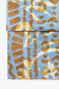 PRINTED COTTON SCARF