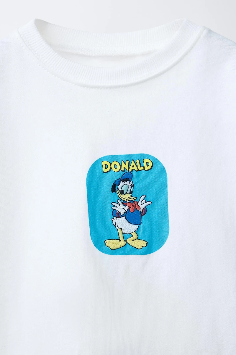 DONALD DUCK © DISNEY EMBROIDERED T-SHIRT