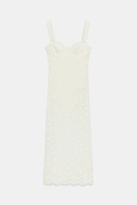 LACE MIDI DRESS