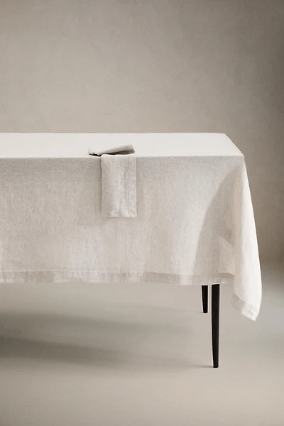 WASHED LINEN TABLECLOTH