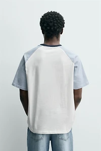 REGULAR FIT COLORBLOCK T-SHIRT