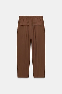 ELASTIC WAIST PANTS