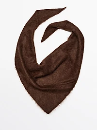 100% cashmere bandana