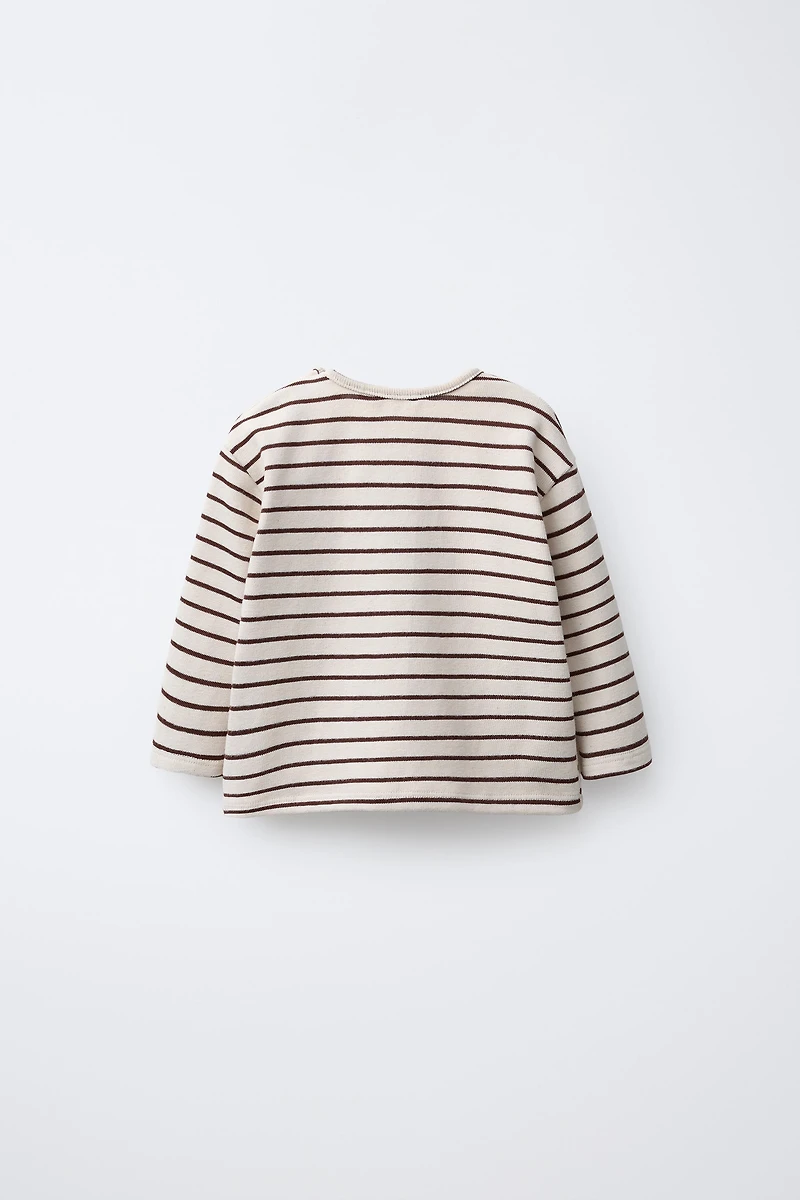 STRIPED BEAR T-SHIRT