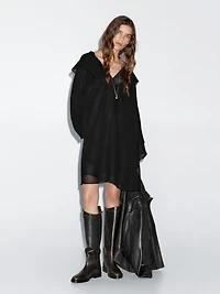 Short ruffled dress