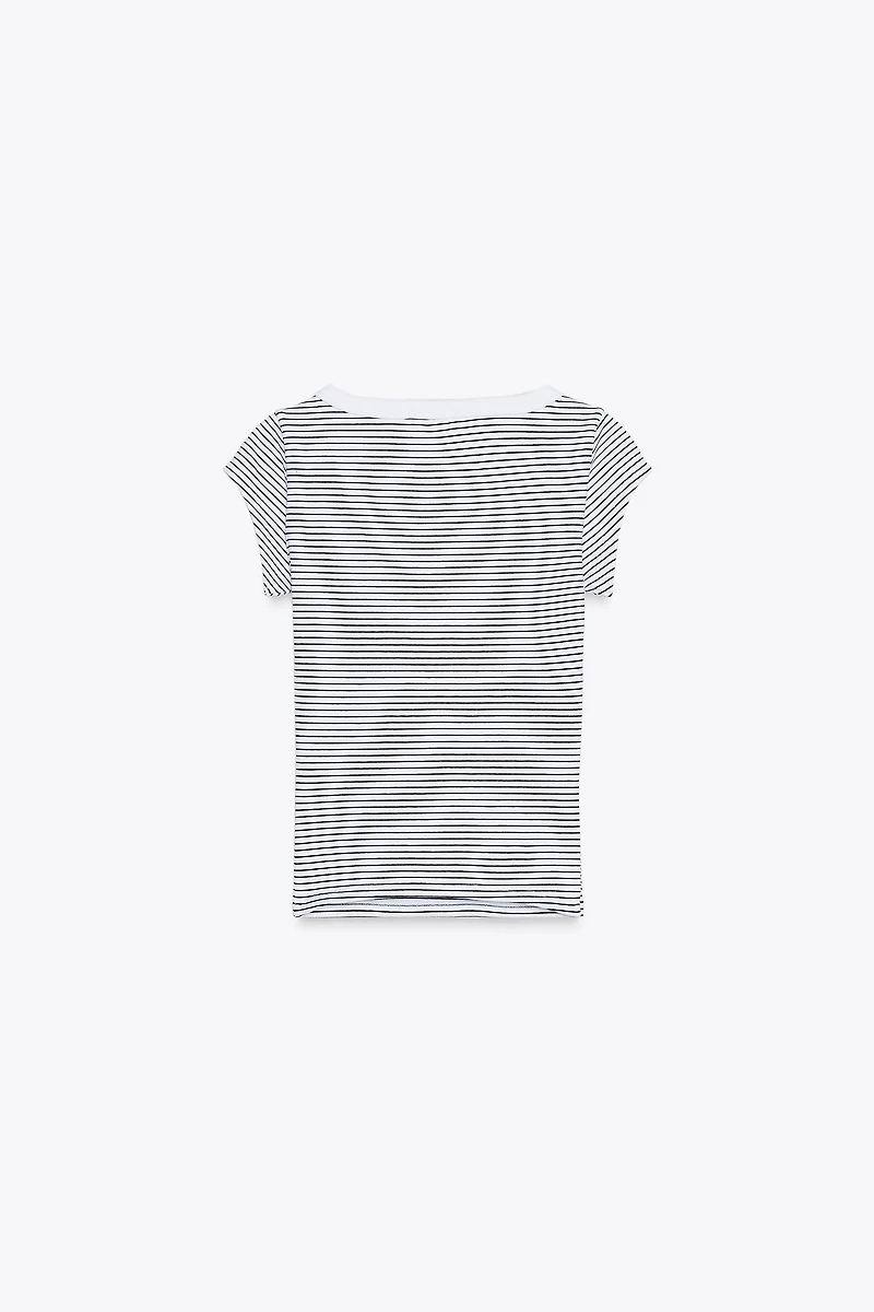 SCOOP NECK TOP